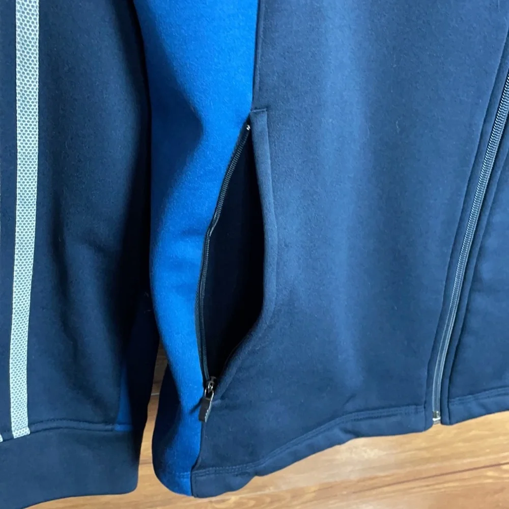 Vintage Adidas 3-Stripes Men’s Full-Zip Track Jacket Medium